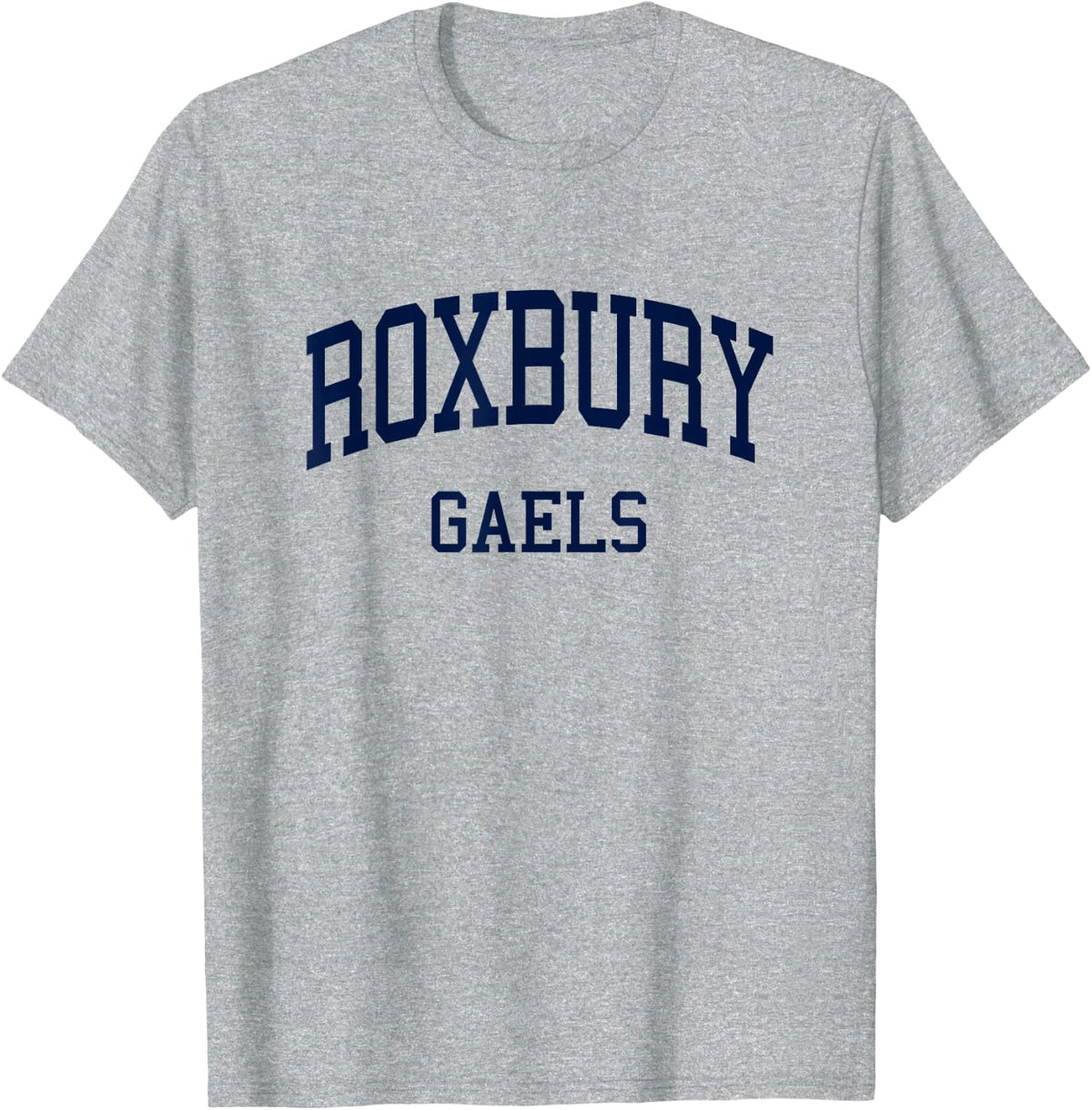 Roxbury High School HS Succasunna NJ Retro T-Shirt - Heather Grey