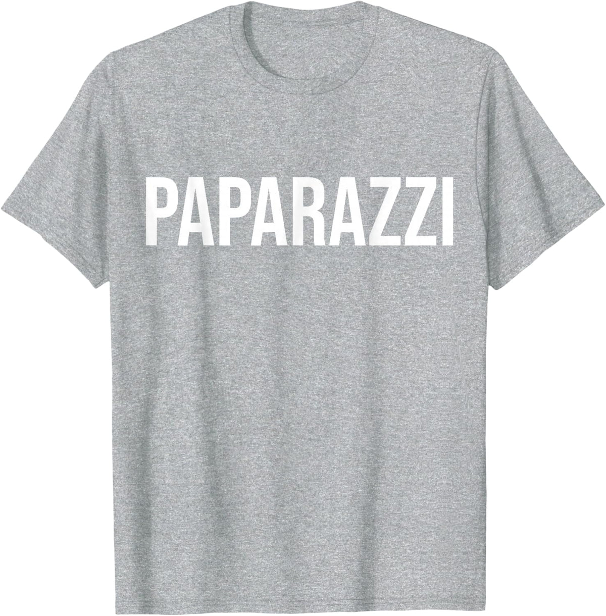 Paparazzi funny Photographer T-Shirt - Heather Grey