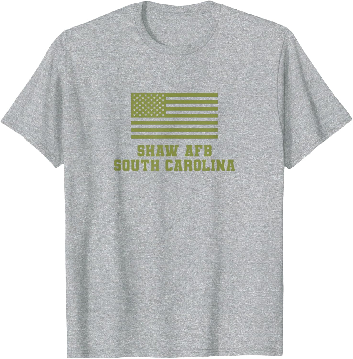 Shaw AFB T-Shirt - Heather Grey