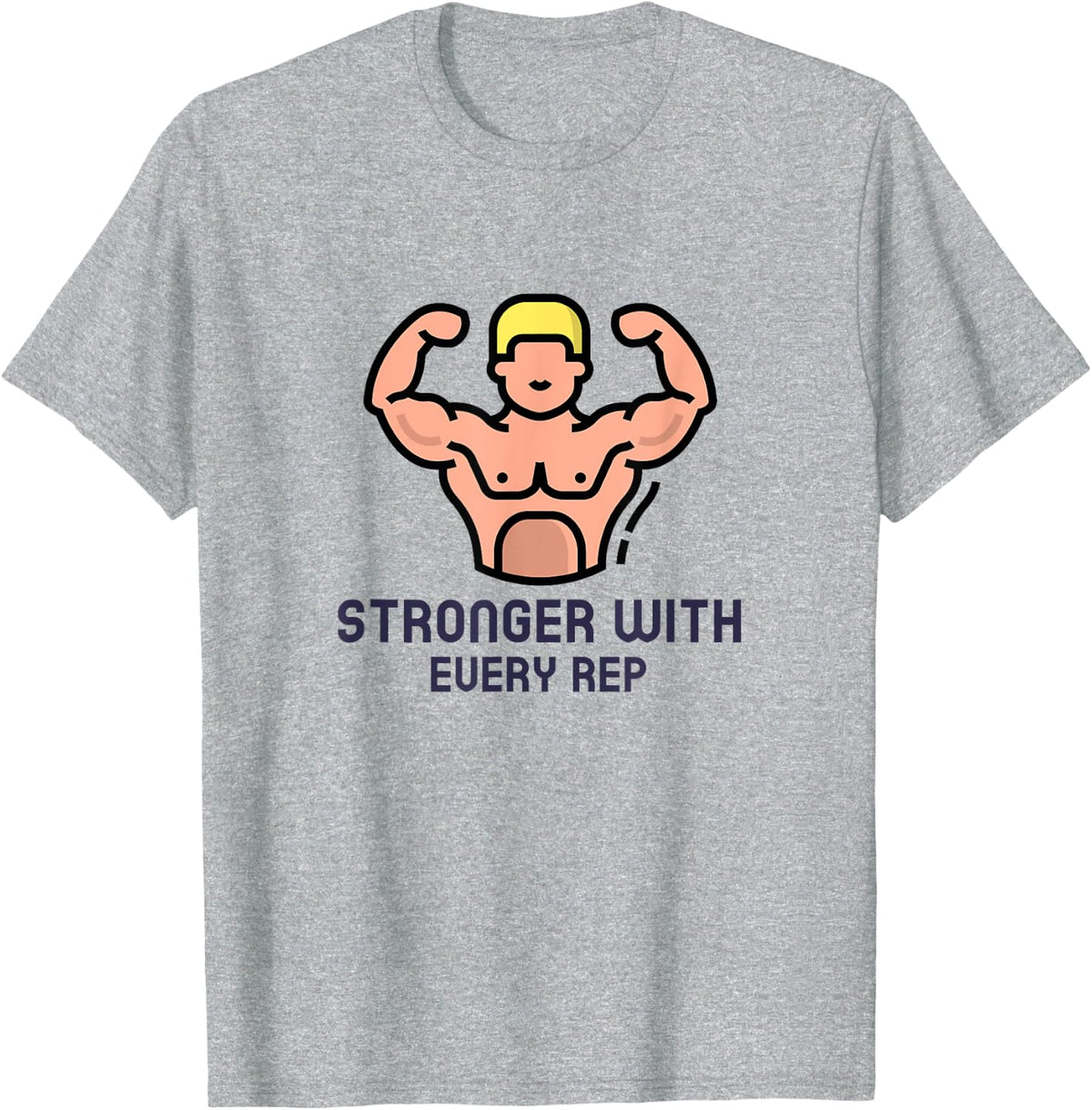 Weightlifting T-Shirt - Heather Grey