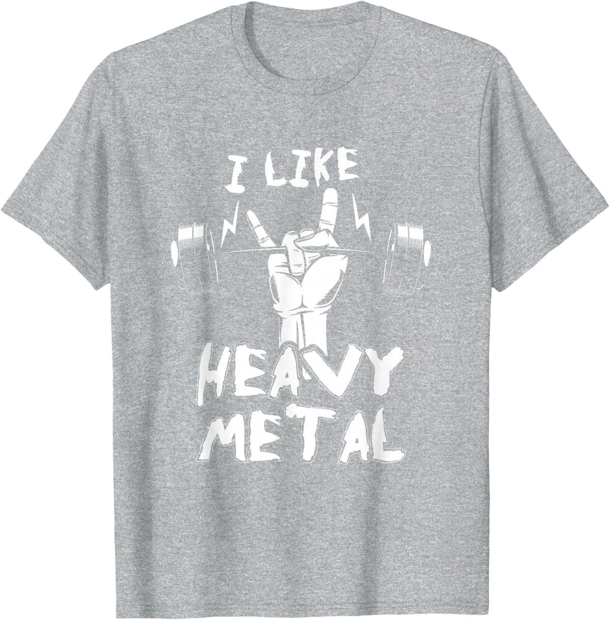 Exercise Fitness Instructor Personal Trainer Gift Heavy Metal Weightlifting Bodybuilding Gym Workout Barbell T-Shirt -