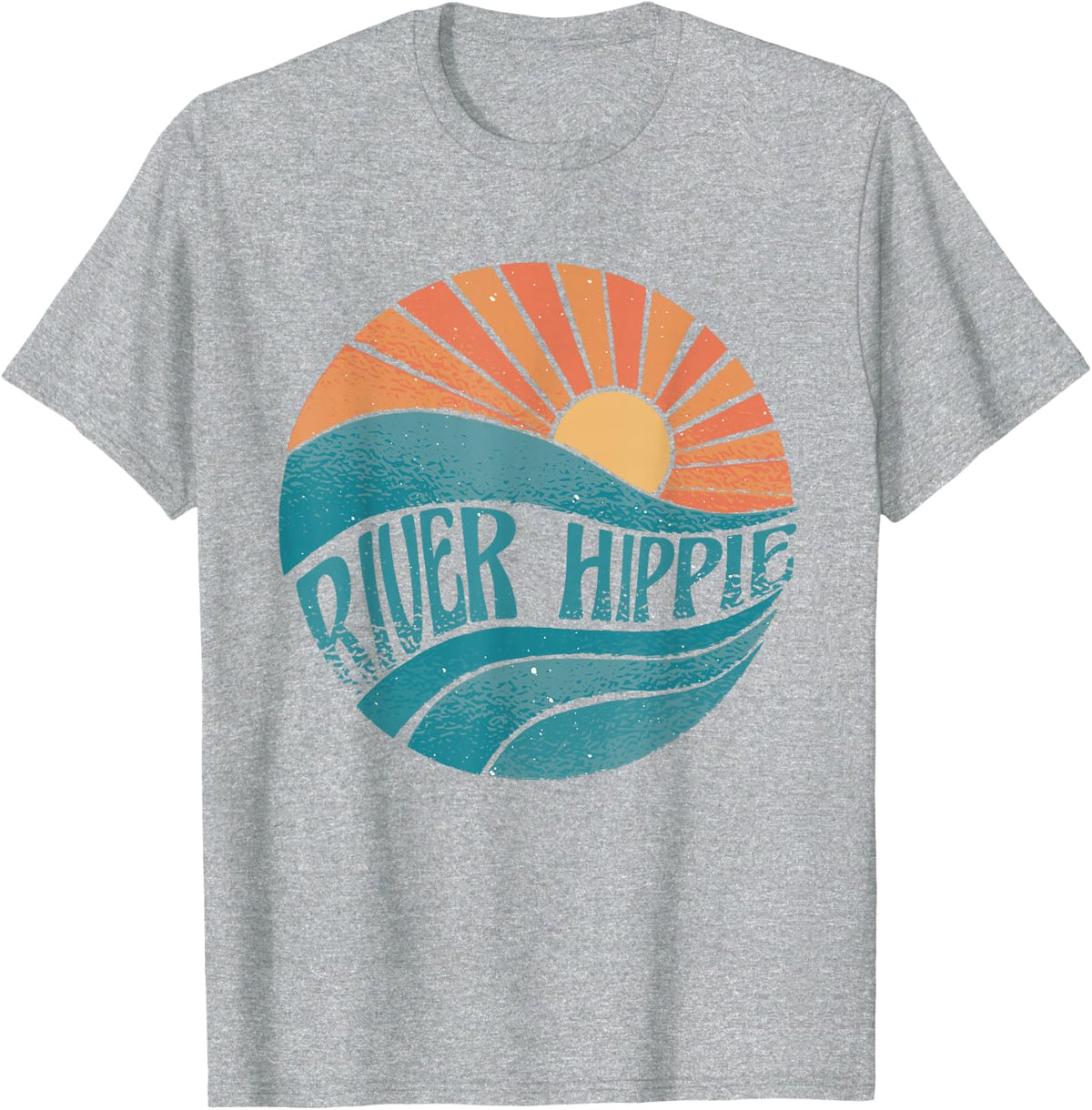 River Hippie T-Shirt - Heather Grey