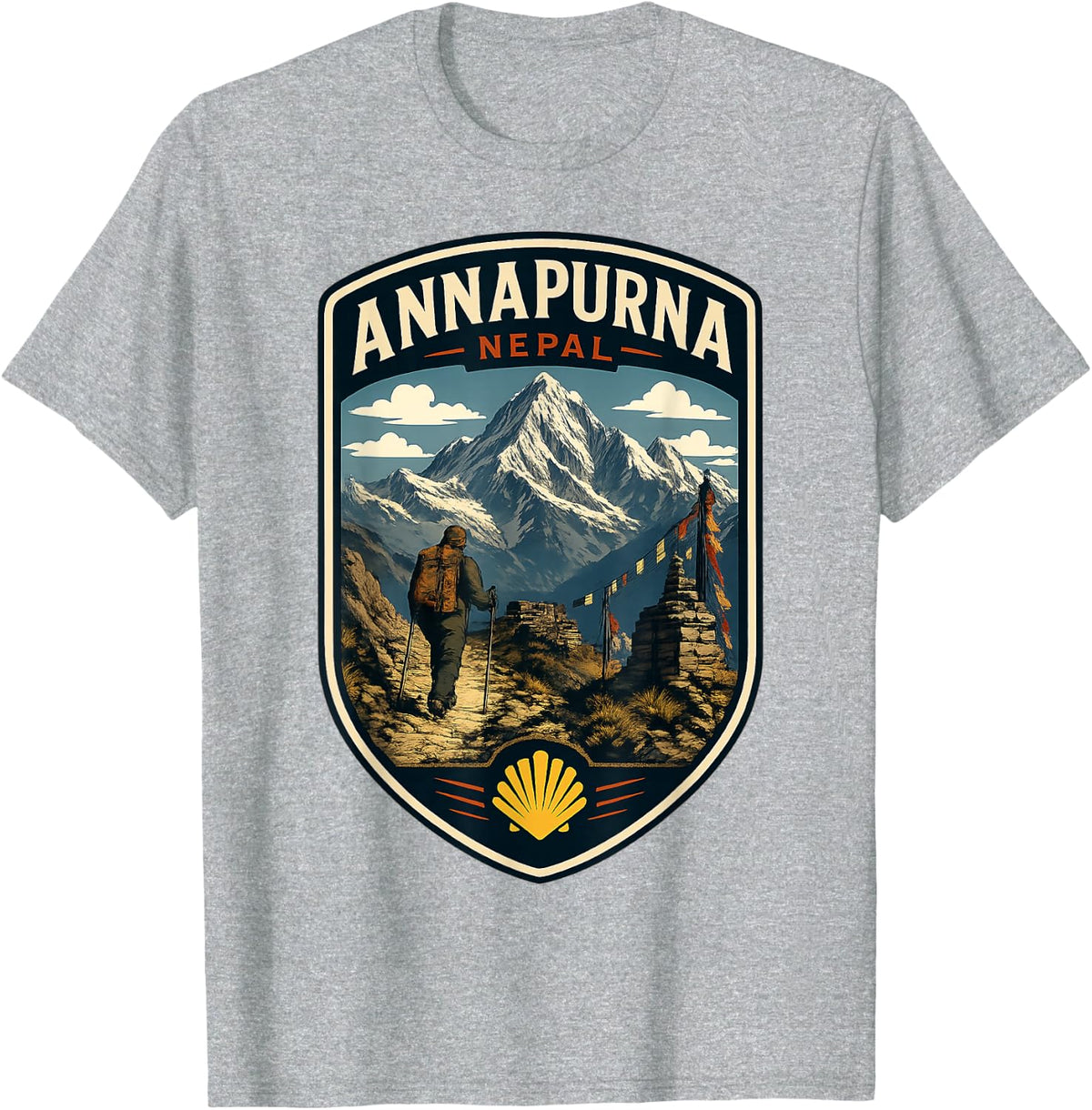 Vacation T-Shirt - Heather Grey