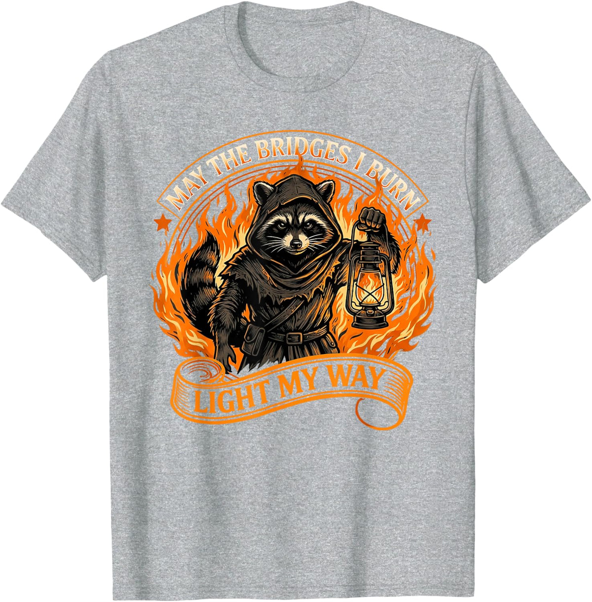 Quote Art T-Shirt - Heather Grey