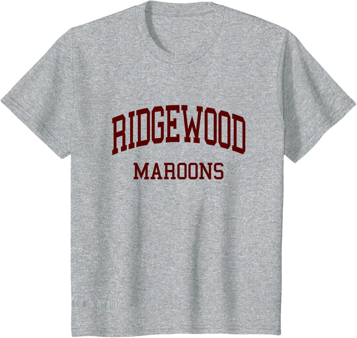 Ridgewood High School HS Ridgewood NJ Retro T-Shirt - Heather Grey